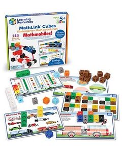 Mathlink® Cubes Kindergarten Math Activity Set: Mathmobiles!