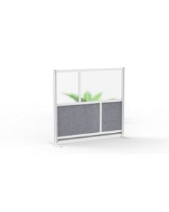 Modular Room Divider Wall System - 53" x 48" Starter Wall