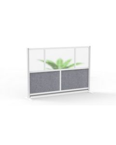 Modular Room Divider Wall System - 70" x 48" Starter Wall