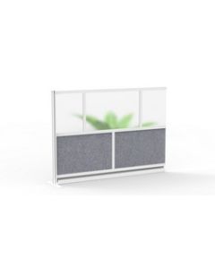 Modular Room Divider Wall System - 70" x 48" Add-On Wall