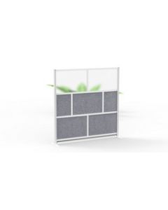 Modular Room Divider Wall System - 70" x 70" Starter Wall