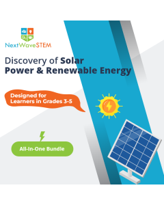 NextWaveSTEM | Discovery of Solar Power and Renewable Energy | All-In-One Bundle | Designed for learners in Grades 3-5