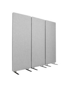 RECLAIM Acoustic Room Dividers - 3 Pack in Misty Gray