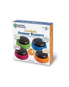 Recordable Answer Buzzers, Set of 4