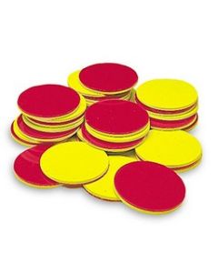 Red & Yellow Counters, Set of 200