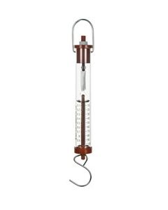 Newton Force Meter Spring Scale - Max Capacity 1N, 100gm, Dual Scale Labeled.