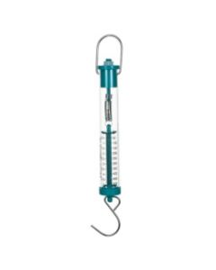 Eisco Labs Newton Force Meter Spring Scale - Max Capacity 5N, 500gm, Dual Scale Labeled