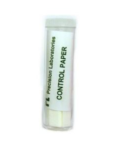 Control Test Paper (No Chemical), Vial of 100 Strips - For Genetic Taste Testing - Eisco Labs