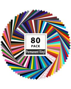 Self-adhesive Vinyl Mixed Package (80pcs)