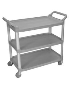 Large ServIng Cart - Three Shelves - Grey