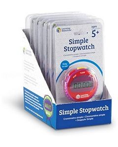 Simple Stopwatch, Set of 6 in Display