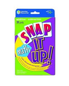 Snap It Up!® Addition & Subtraction Card Game