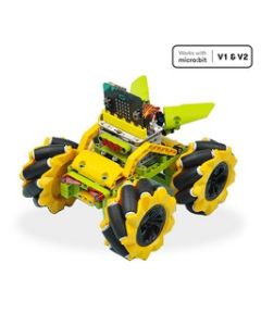 micro:bit Wonder Rugged Car（Yellow）(without micro:bit board)
