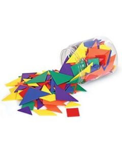 Tangrams Classpack, 6 colors