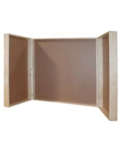 Hann TC-5 Wall Mounted Storage Cabinet With Pegboard Panels 8 x 50