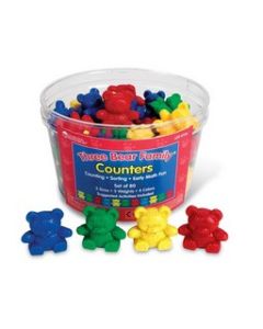 Three Bear Family® Counters, Set of 80