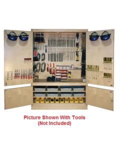 Hann TS-11 Metalworking Tool Storage Cabinet Tools Not Included 22 x 60