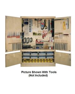 Hann TS-12 General Construction Tool Storage Cabinet Tools Not Included 22 x 60