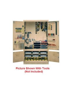 Hann TS-40 Woodworking Tool Storage Cabinet Tools Not Included 22 x 48