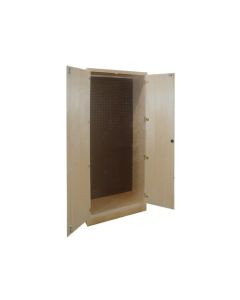 Hann TS-44W Tool Storage Cabinet With Full Pegboard Back 18 x 36