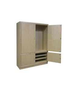 Hann TS-5 Tool Storage Cabinet Without Pegboard 22 x 60