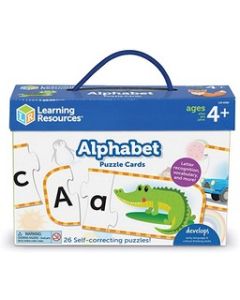 Upper & Lowercase Alphabet Puzzle Cards