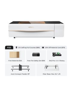 xTool P2S Versatile Bundle - White