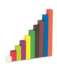Wooden Cuisenaire® Rods Small Group Set