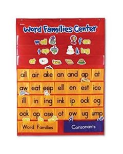 Word Families & Rhyming Center Pocket Chart