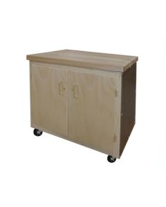 Hann WRB-1 Two Door Storage Mobile Shop Cart 24 x 36