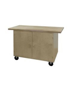 Hann WRB-4 Two Door Storage Mobile Shop Cart 30 x 60