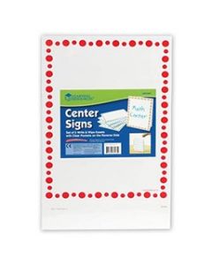 Write & Wipe Center Signs