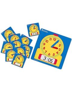 Write & Wipe Clocks Classroom Set 