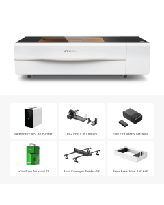 xTool P2S + F1 Productive Duo Bundle - White