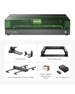 xTool S1 40W + IR Deluxe Kit - Black