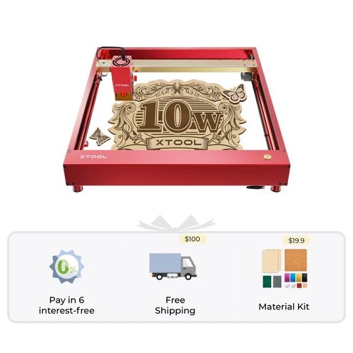 xTool D1 Pro Red-10W