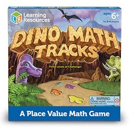 Dino Math Tracks® Place Value Game 