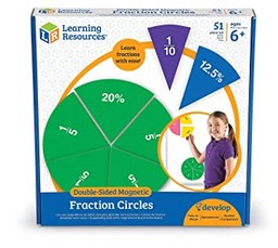 Double-Sided Magnetic Fraction Circles