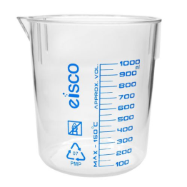 Beaker - TPX, 1000 x 20ml.