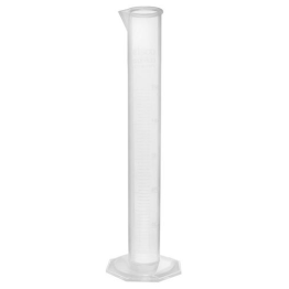 Cylinder Measuring Graduated-Hexagonal, cap. 50ml, Polypropylene