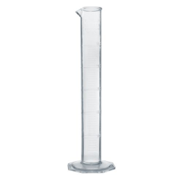 TPX 50 ml Graduated Cylinder Class B Graduation 1.00 ml Tolerance 1.00 ml