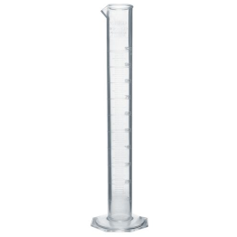 TPX 100 ml Graduated Cylinder Class B Graduation 1.00 ml Tolerance 1.00 ml
