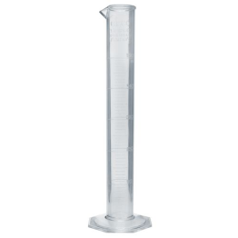 TPX 50 ml Graduated Cylinder Class A Graduation 1.00 ml Tolerance 0.50 ml