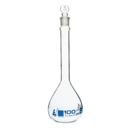 Flasks Volumetric with Glass Stopper Class - B, 100ml