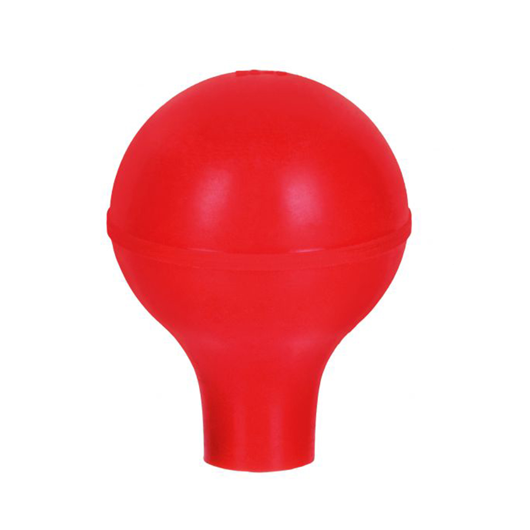 Rubber Bulb, 100ml - Pear Shaped - Heavy Weight Rubber - For use with Pipettes Measuring 0.25