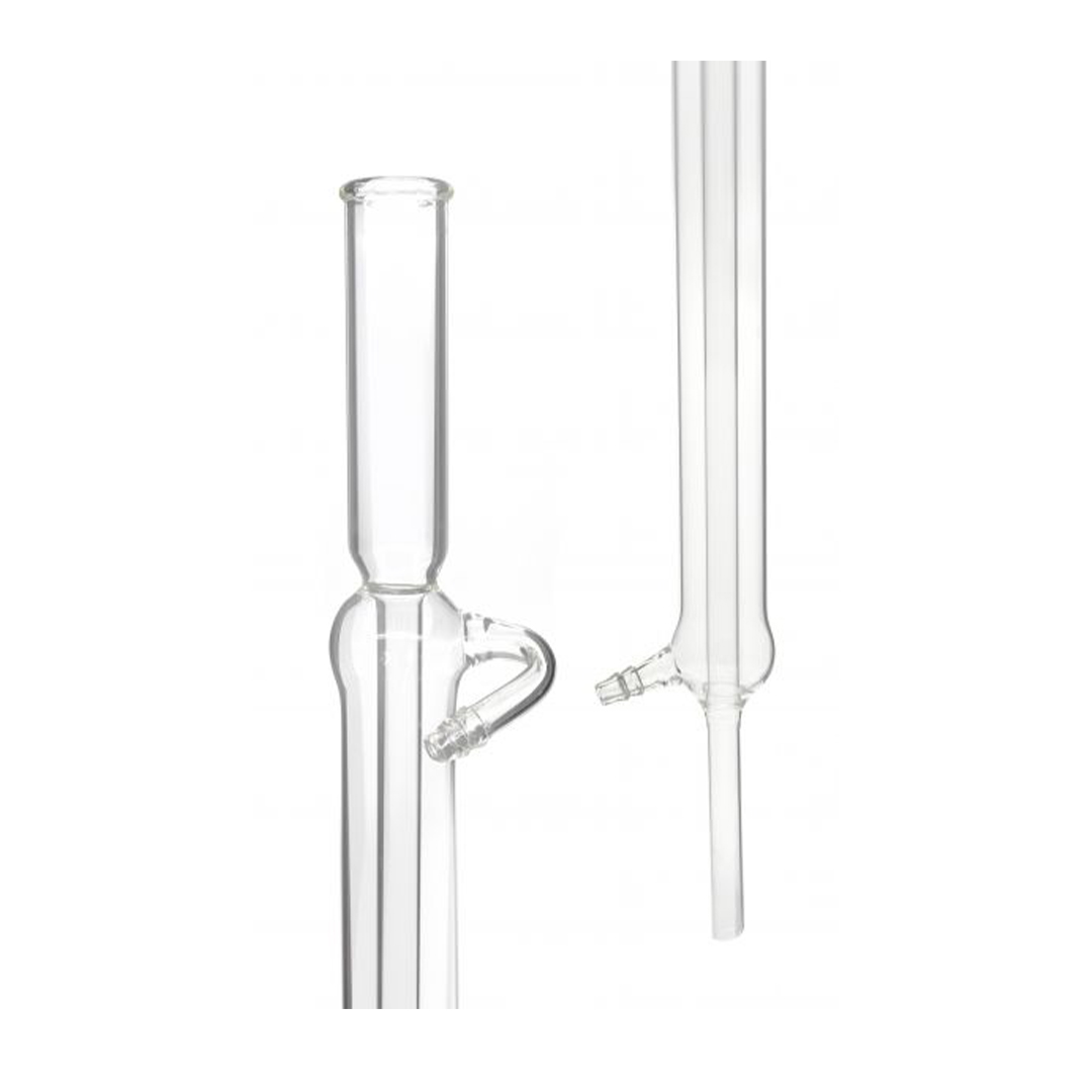 Liebig Condenser, 400mm - Inner Integral Tube and 2 Side Arms - Borosilicate Glass - Eisco Labs