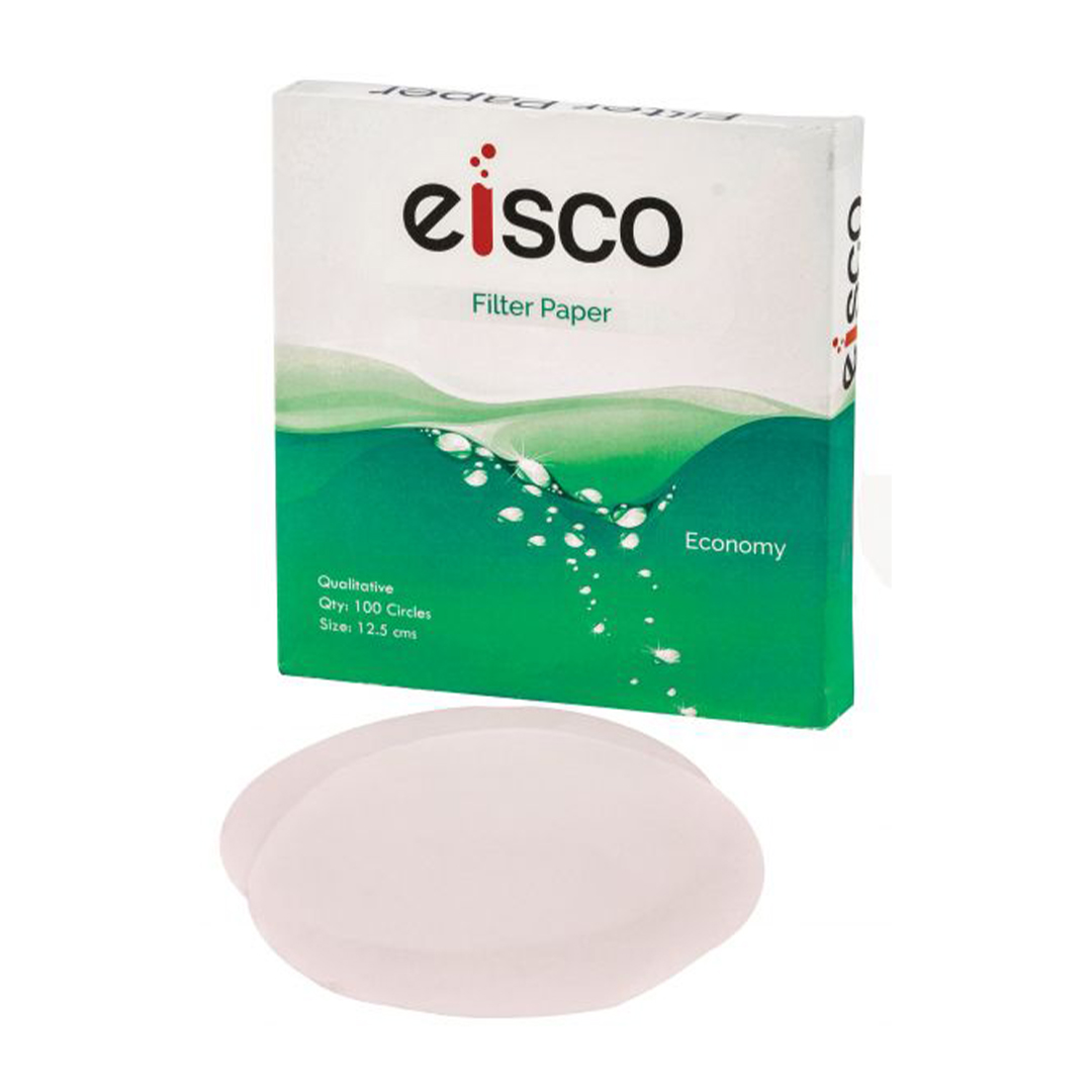 Eisco Labs Qualitative Filter Paper, 9cm, Pack of 100