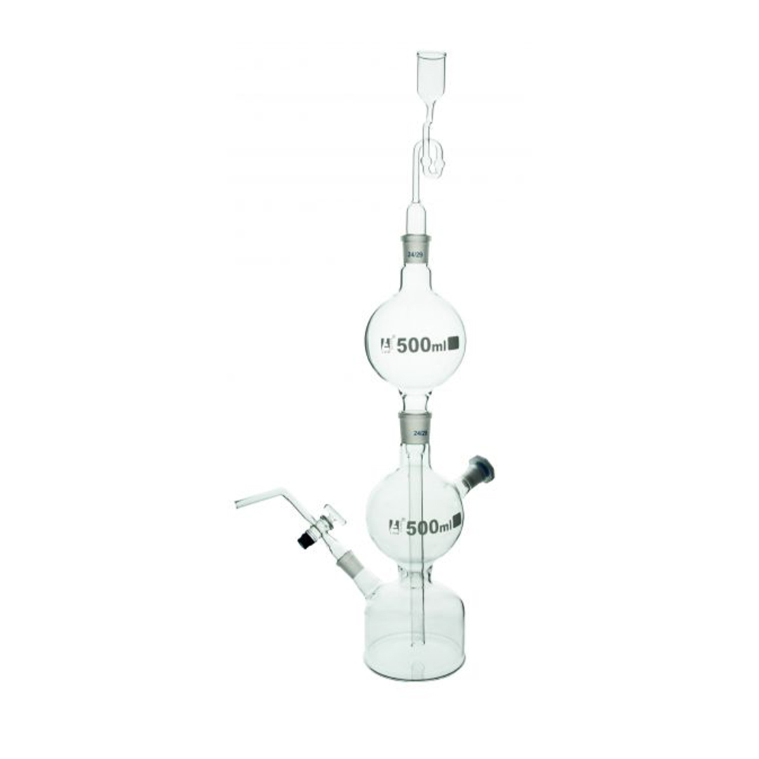 Kipp's Gas Generator, 500ml, Borosilicate Glass - Eisco Labs