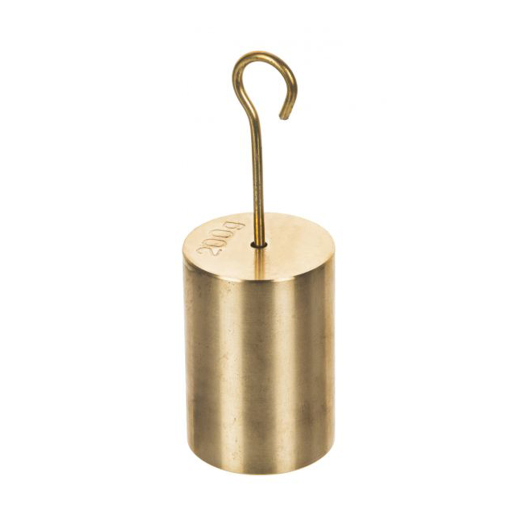 Double Hooked Weight Brass 200 grams (0.44 Lbs.) Eisco Labs