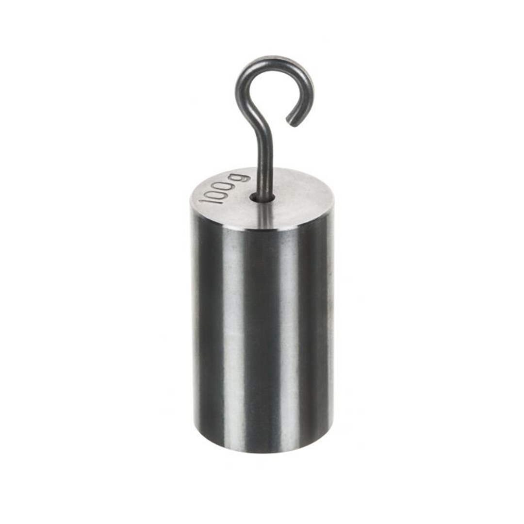 Double Hooked Weight Stainless Steel 100 grams (0.22 Lbs.) Eisco Labs